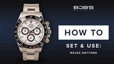 how to change time on rolex daytona|Rolex gmt manual.